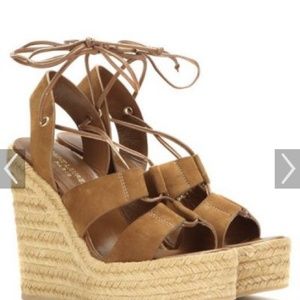 Saint Laurent Espadrille Wedge Sandal